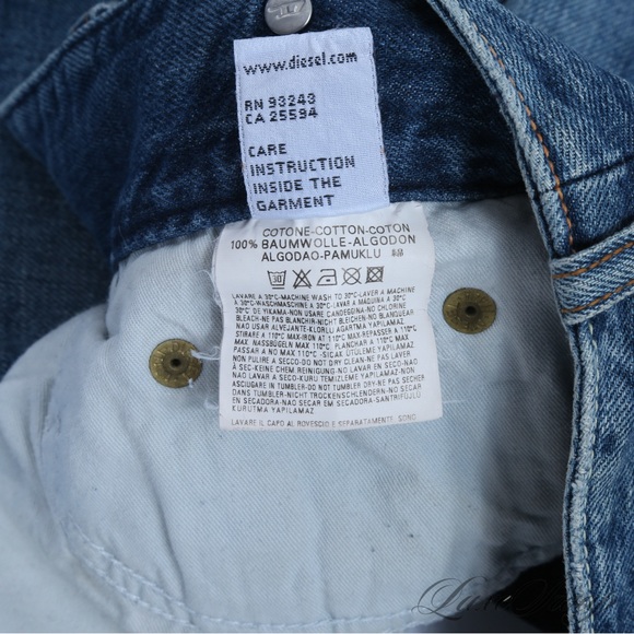 VINTAGE FADED DIESEL JEANS SZ 29 - Picture 9 of 9